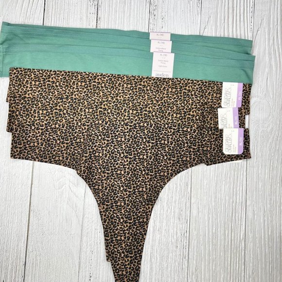 Auden XL 16 Thong Underwear‎ Bundle 6 Pack New Panties - Picture 1 of 9